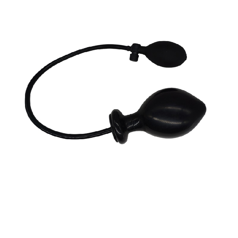 Latex Inflatable Anal Plug ( NO. 7196, Small Size )