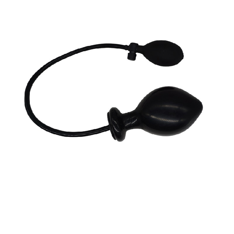 Latex Inflatable Anal Plug ( NO. 7196, Small Size )