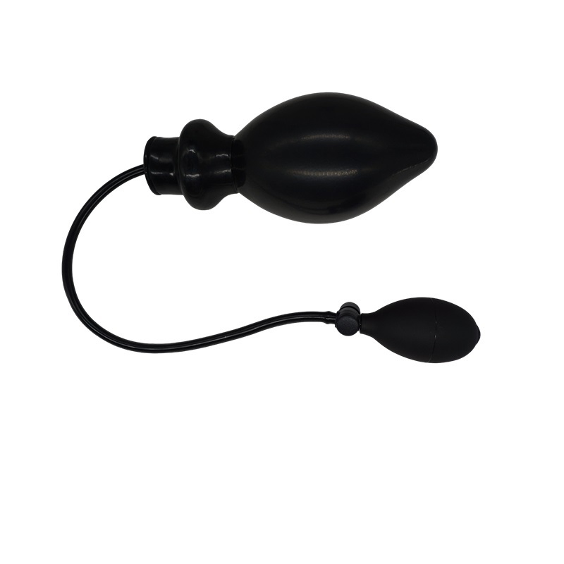 Latex Inflatable Anal Plug ( NO. 7197, Big Size )