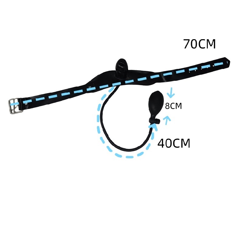 Latex Inflatable Mouth Plug ( NO. 7703 SM Style )