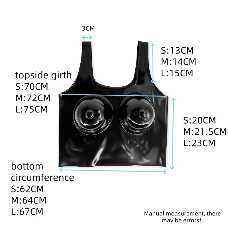 Latex Women’s Vest (NO.9682)