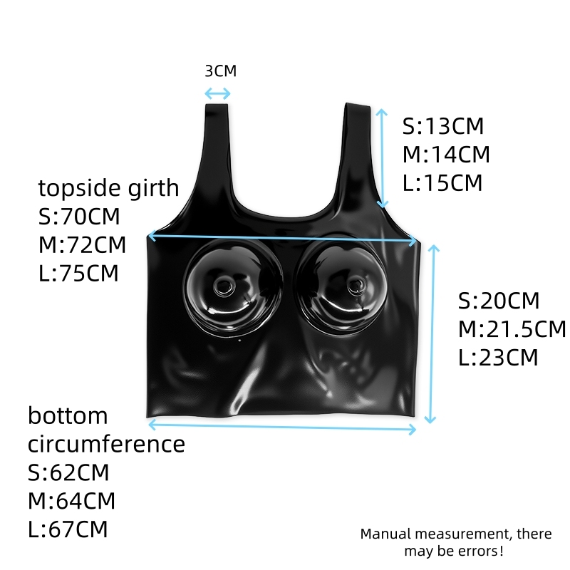 Latex Women’s Vest (NO.9682)