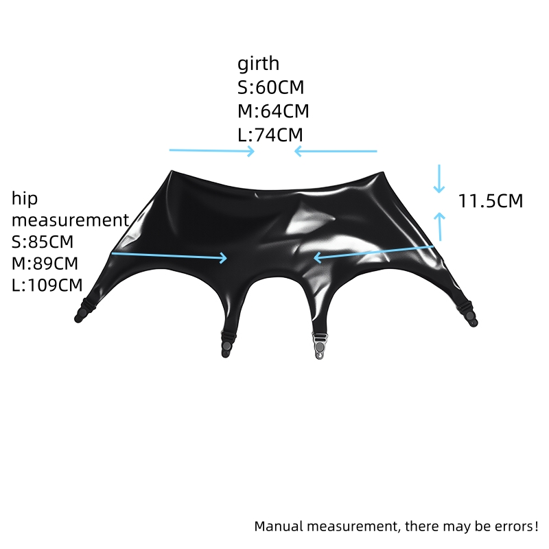 Latex Garter Skirt (NO.9505)