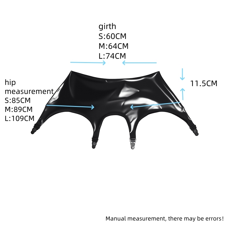 Latex Garter Skirt (NO.9505)