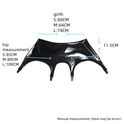 Latex Garter Skirt (NO.9505)