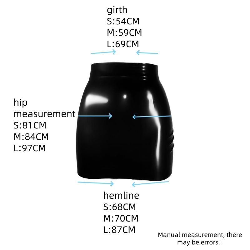 Latex Skirt (NO.9510)