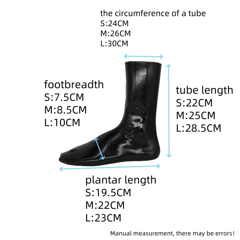 Latex Socks Without Toes (NO. 263~280)