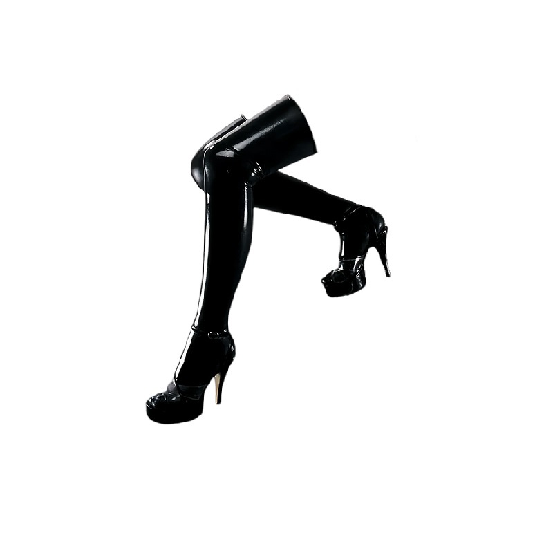 Latex Long Socks (NO.9504)