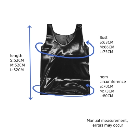 Latex Men’s Vest (NO.9554)