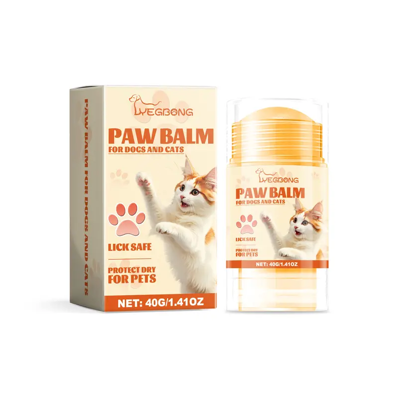 Pet paw balm, pet grooming products
