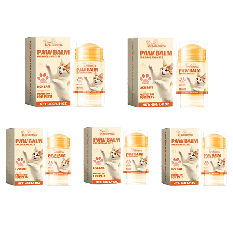 Pet paw balm, pet grooming products