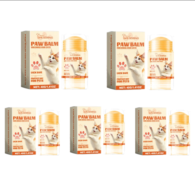 Pet paw balm, pet grooming products