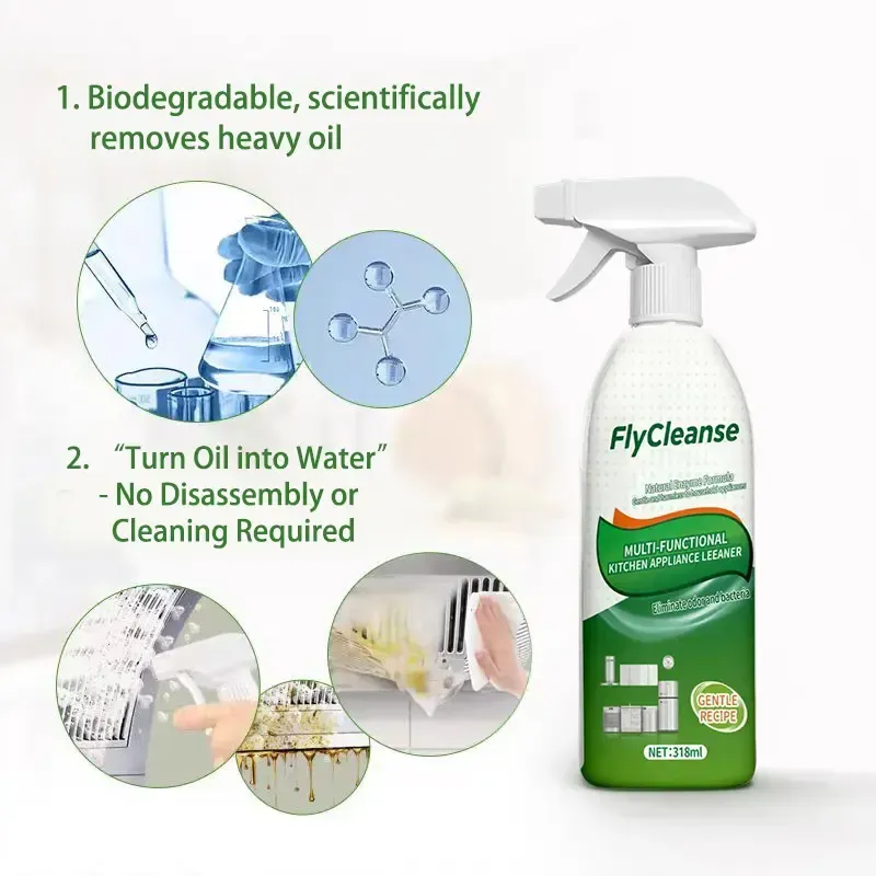 Fly Cleanse Natural Enzyme Formula Liquid Cleaner 