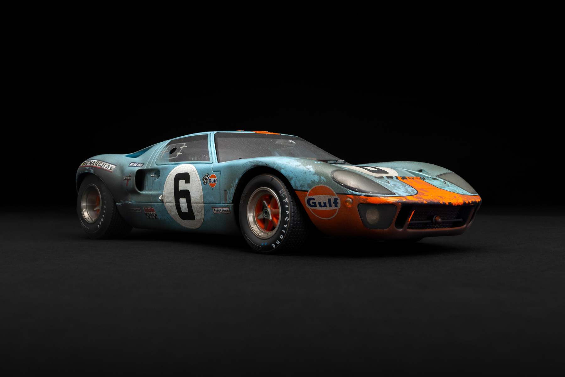 Ford GT40 - 1969 Le Mans Winner - Race Weathered