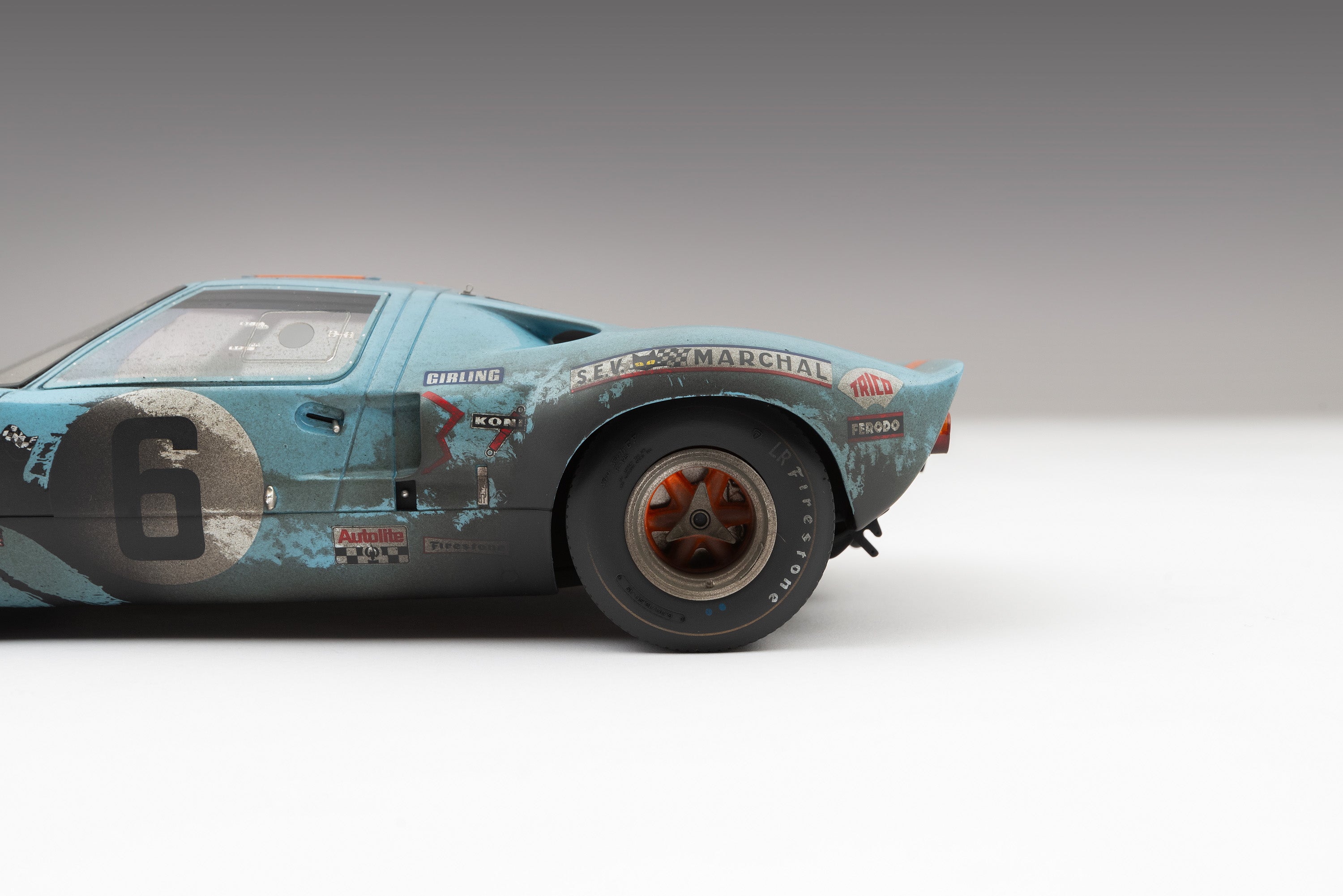 Ford GT40 - 1969 Le Mans Winner - Race Weathered