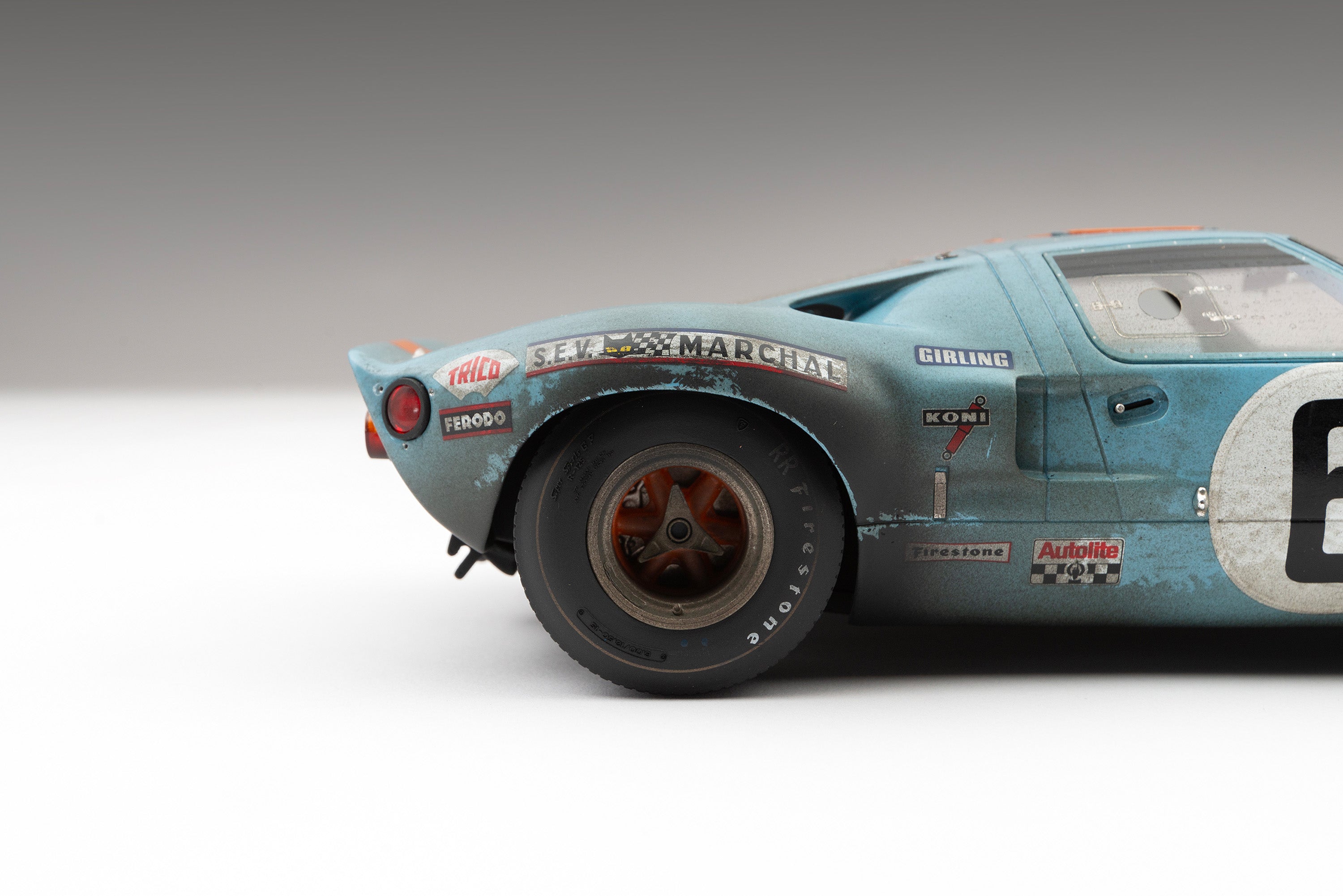 Ford GT40 - 1969 Le Mans Winner - Race Weathered