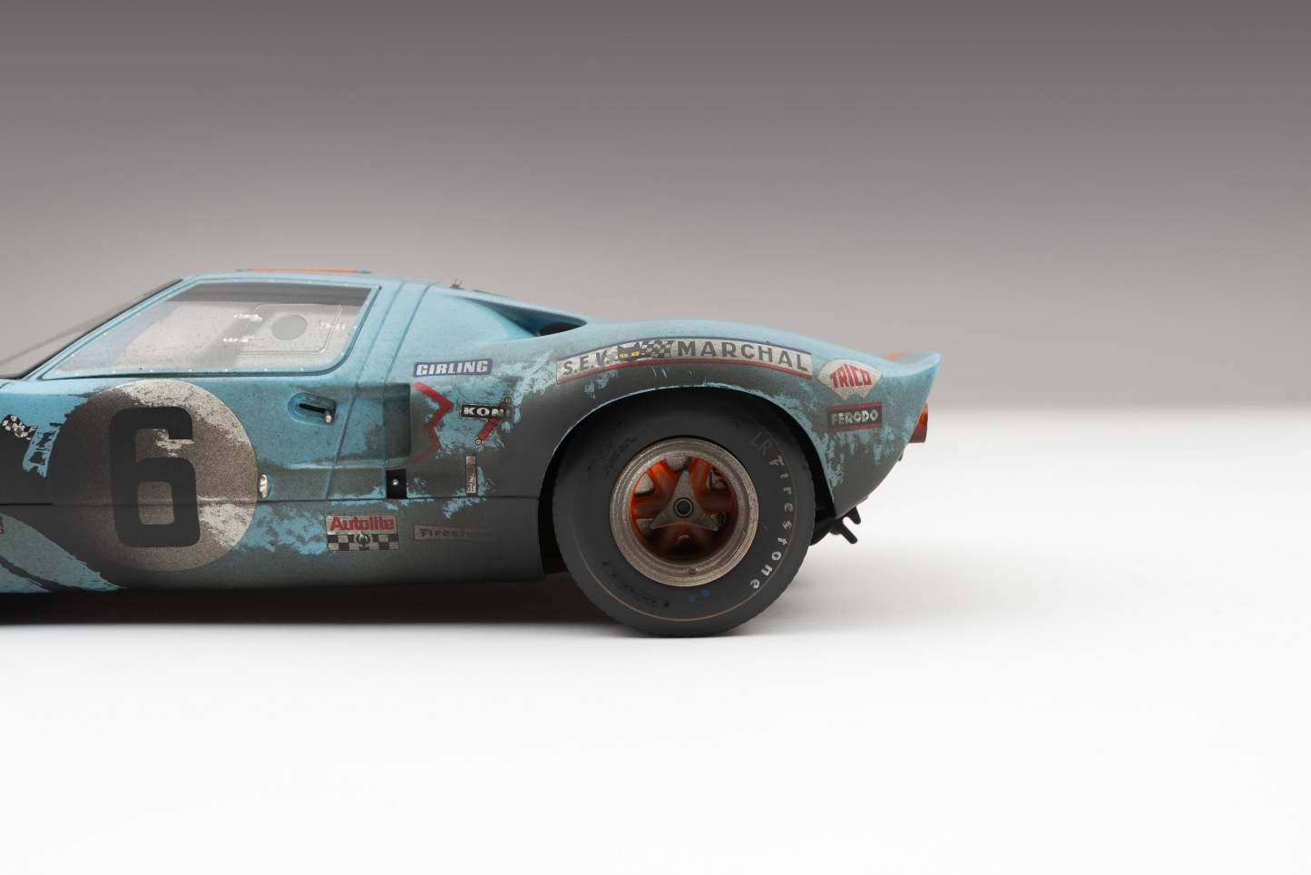 Ford GT40 - 1969 Le Mans Winner - Race Weathered