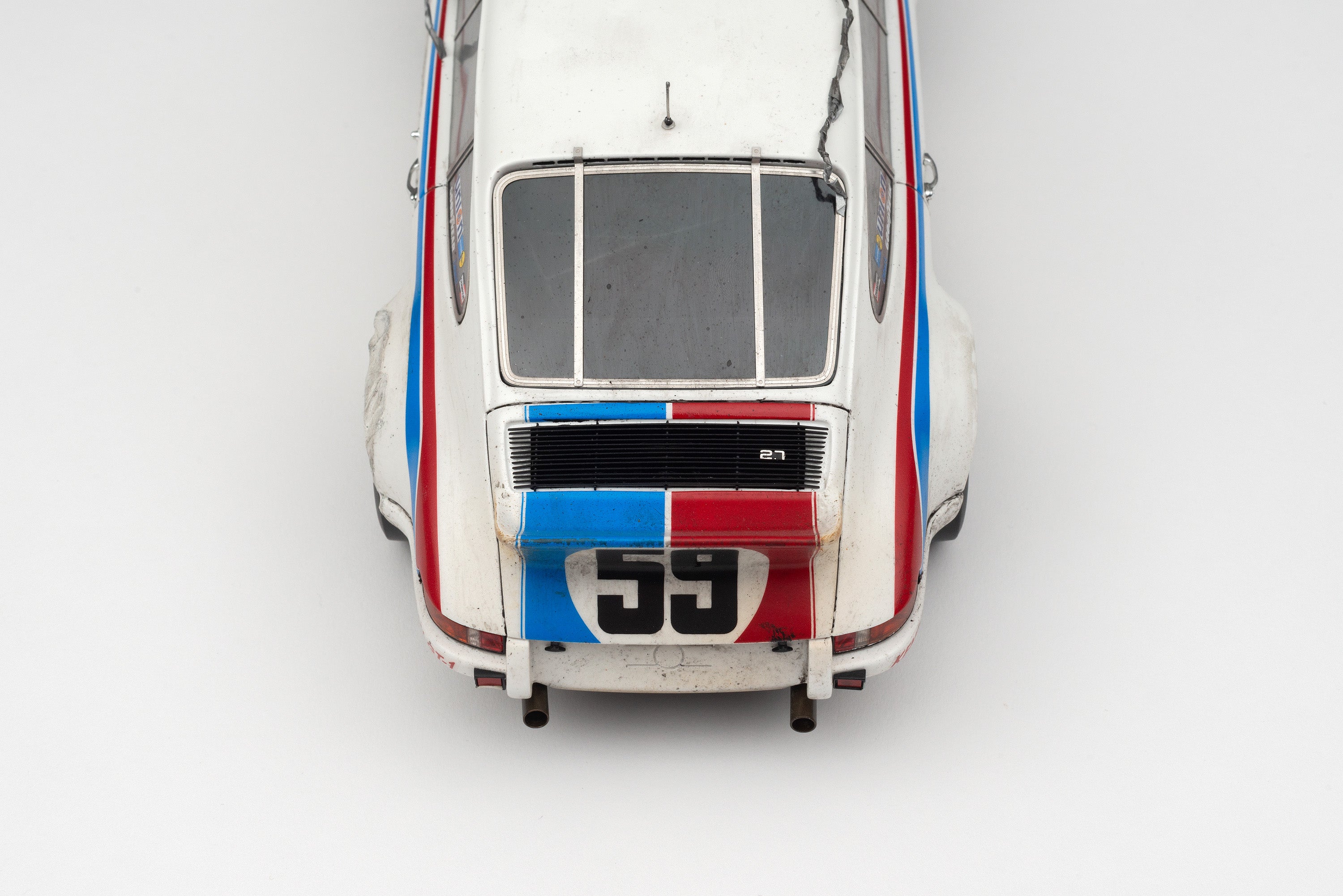 Porsche 911 RSR 2.8 - 1973 Daytona - Brumos Livery - Race Weathered