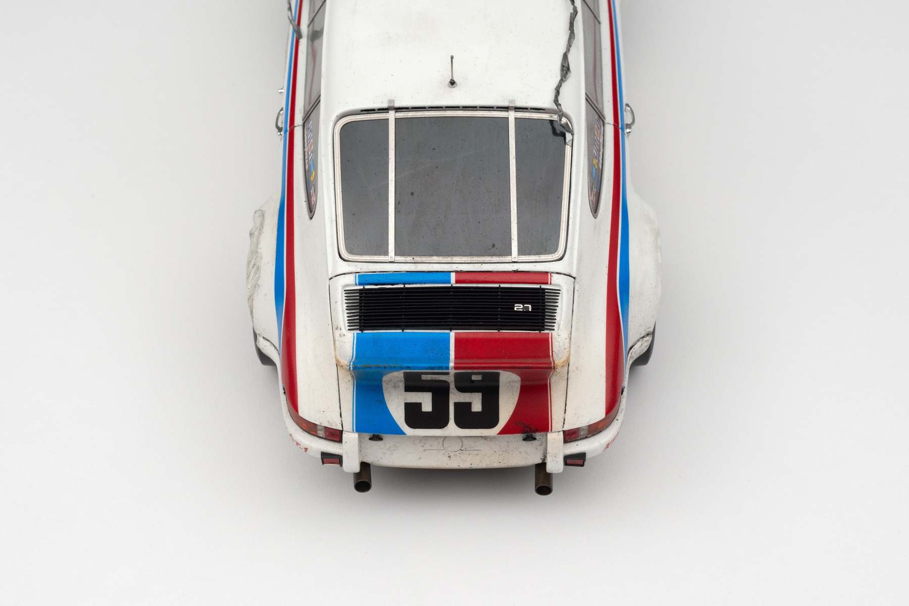 Porsche 911 RSR 2.8 - 1973 Daytona - Brumos Livery - Race Weathered