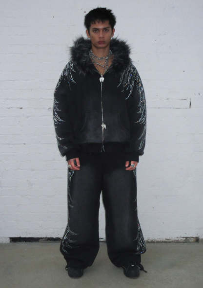 𝗙𝗮𝗹𝗹𝗲𝗻 𝗙𝗮𝘂𝘅 𝗙𝘂𝗿 𝗥𝗵𝗶𝗻𝗲𝘀𝘁𝗼𝗻𝗲 𝗭𝗶𝗽 𝗛𝗼𝗼𝗱𝗶𝗲