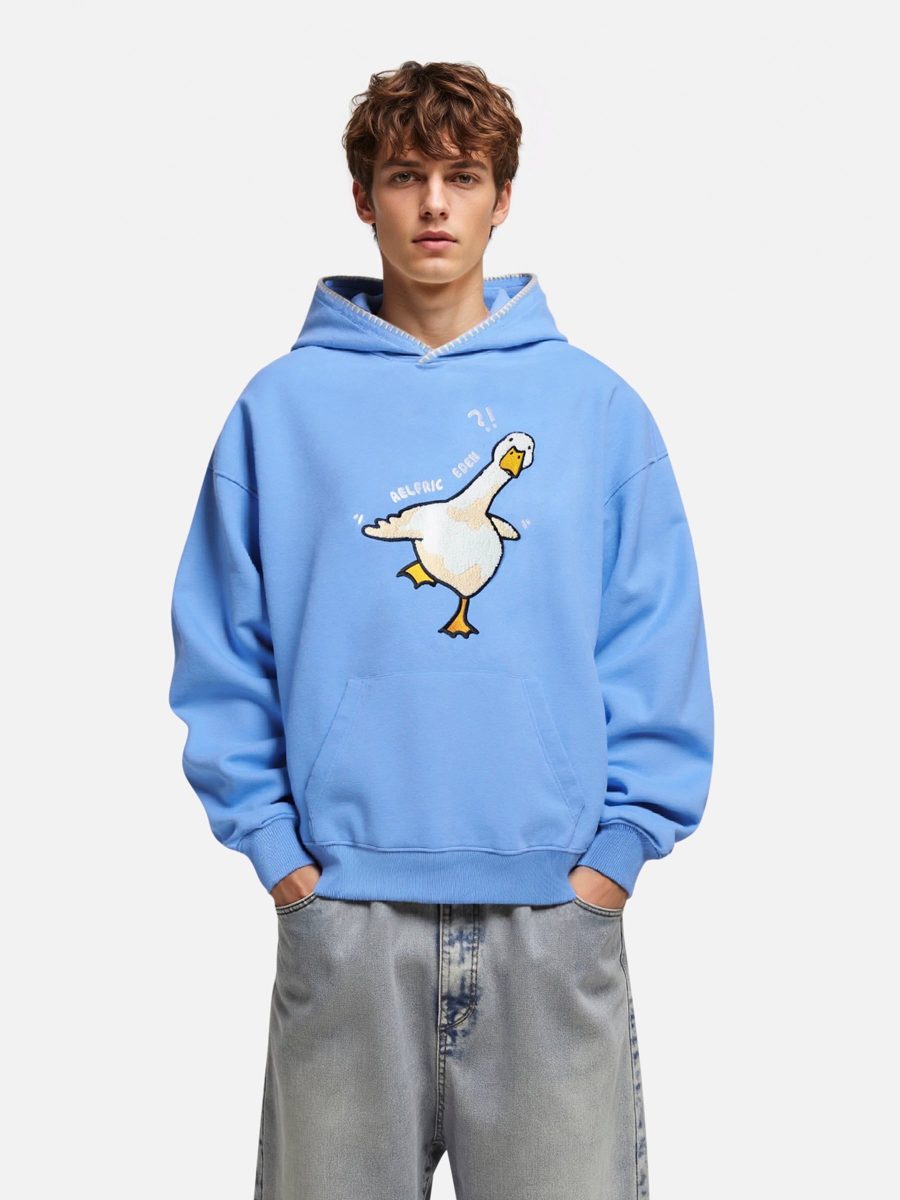 Aelfric Eden Duck Pullover Hoodie-LL Trendy Clothing Store