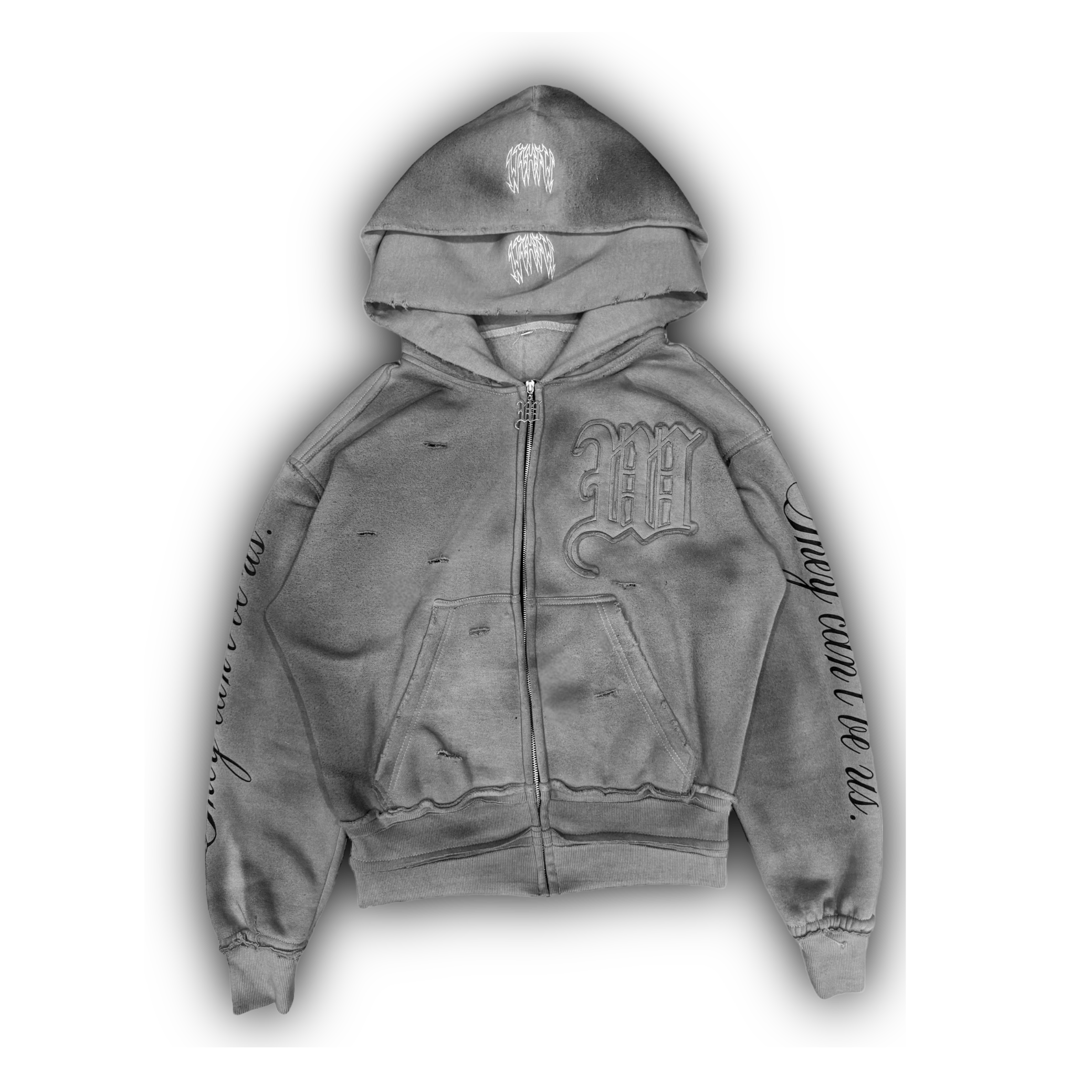 "RAW CEMENT" HIDDEN SINS HOODIE-LL Trendy Clothing Store