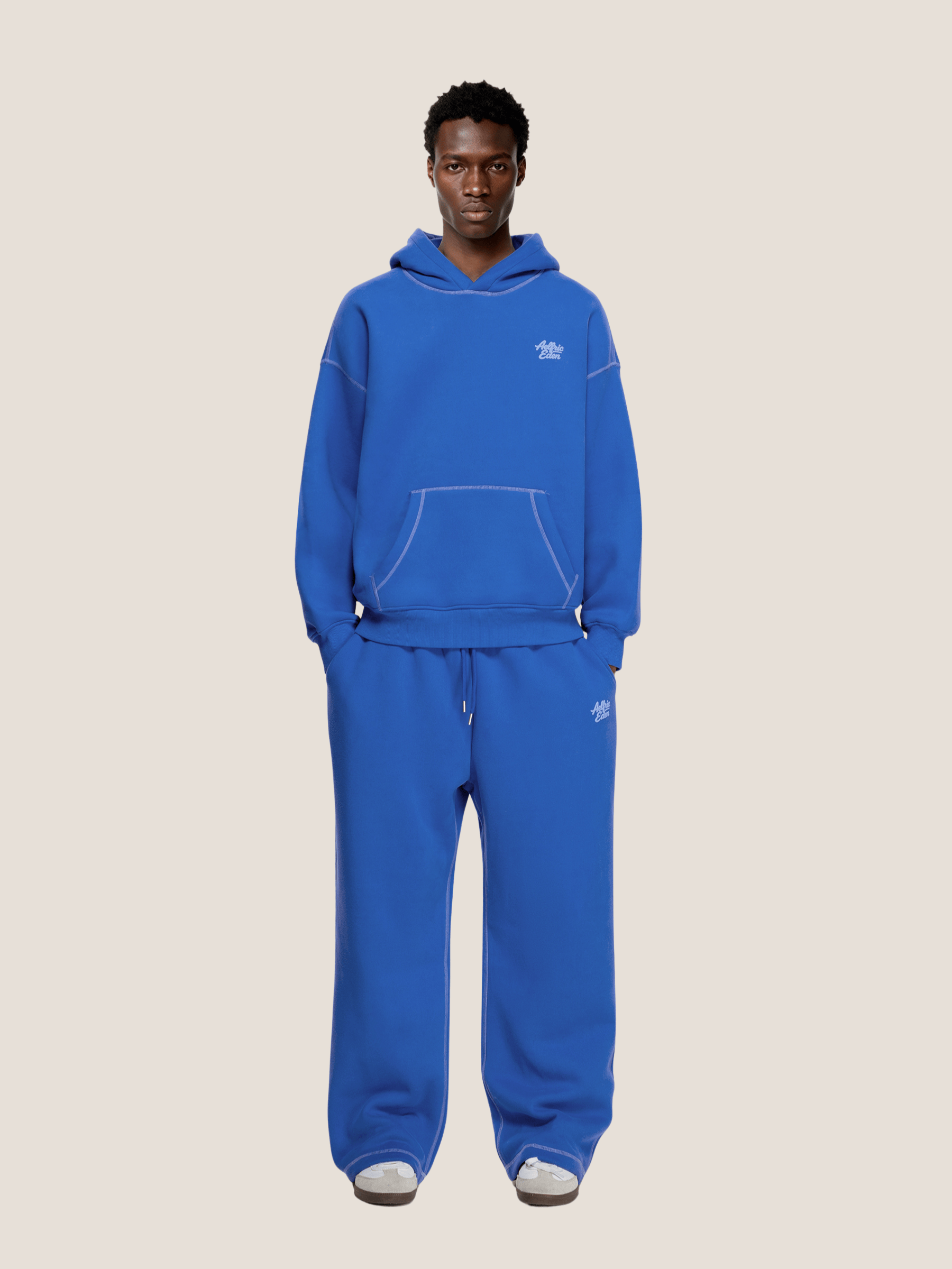 Soufflé Classic Cloud Hoodie Set-Uraldept Trendy Clothing Store