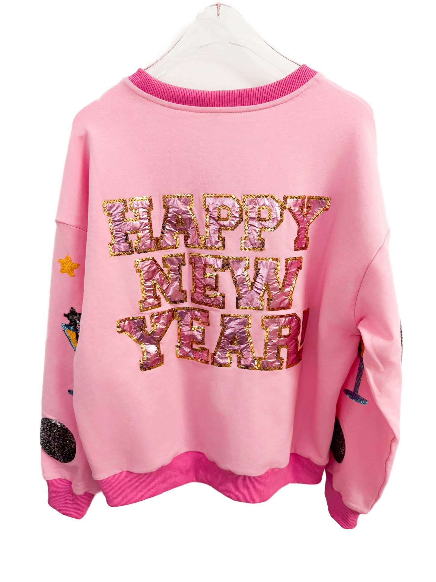 MEET ME AT MIDNIGHT NYE CELEBRATION TOP ROUND 2 (PREORDER)-LL Trendy Clothing Store