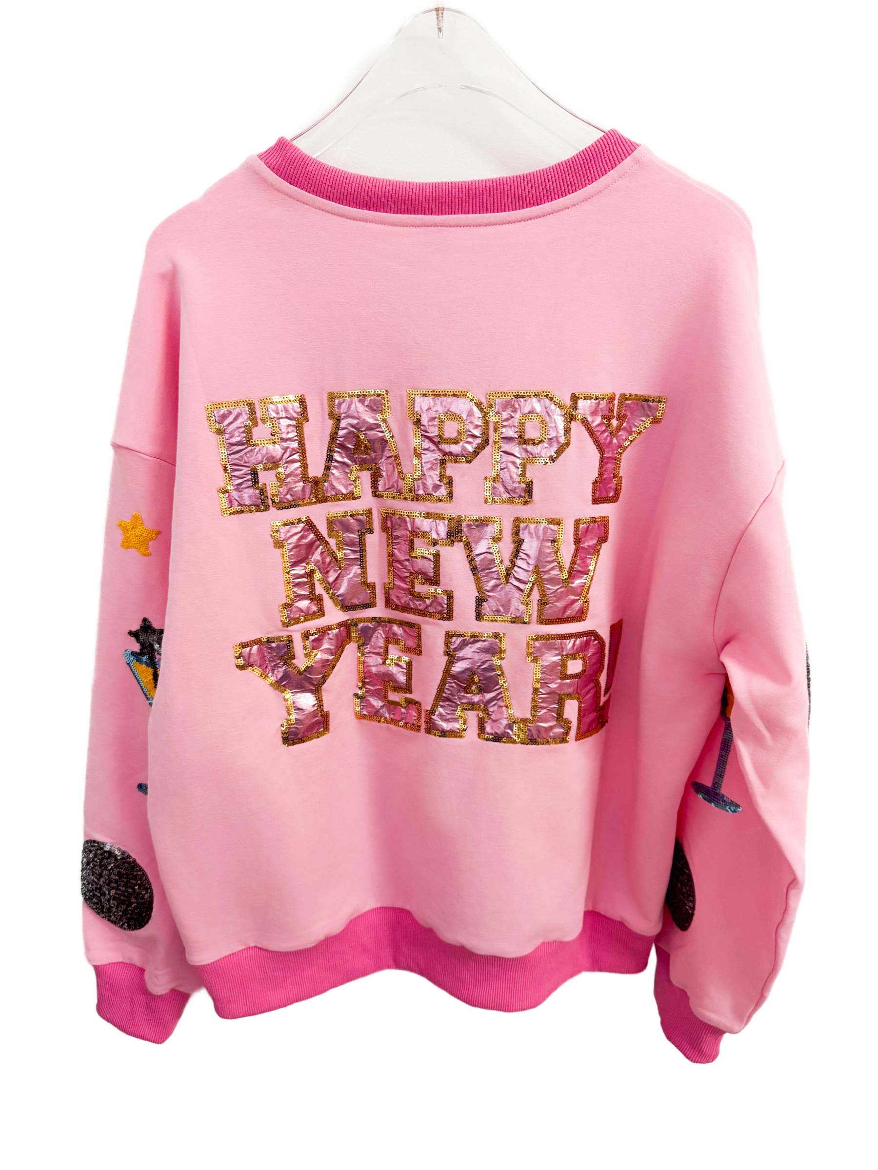 MEET ME AT MIDNIGHT NYE CELEBRATION TOP ROUND 2 (PREORDER)-LL Trendy Clothing Store
