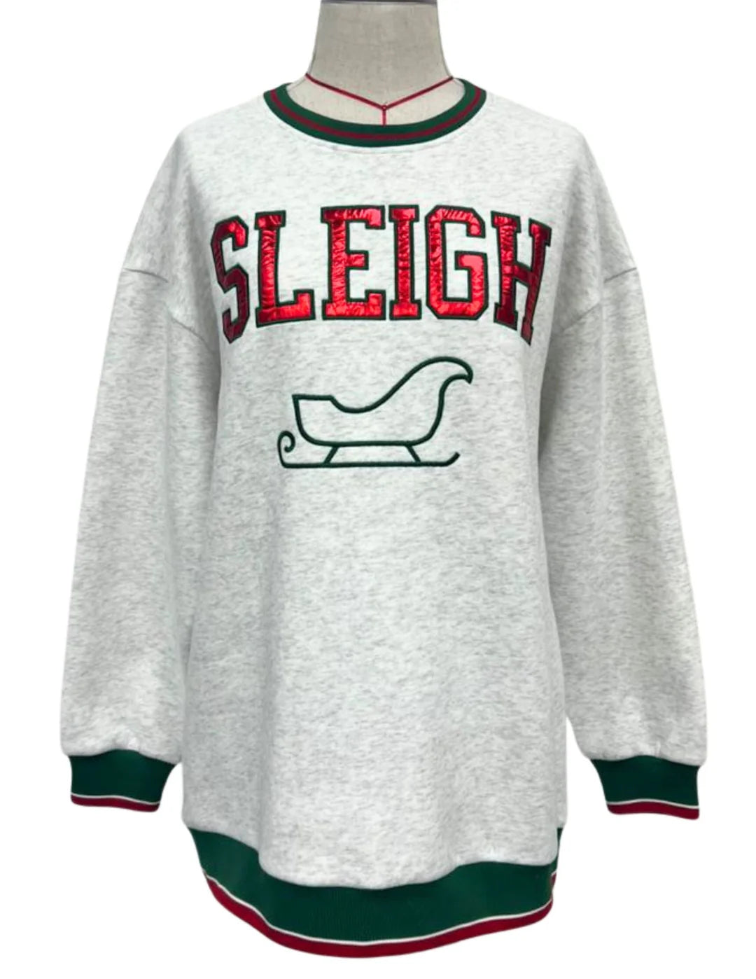 BRIANNA CANNON Sleigh Tunic Sweatshirt  (PREORDER)-LL Trendy Clothing Store