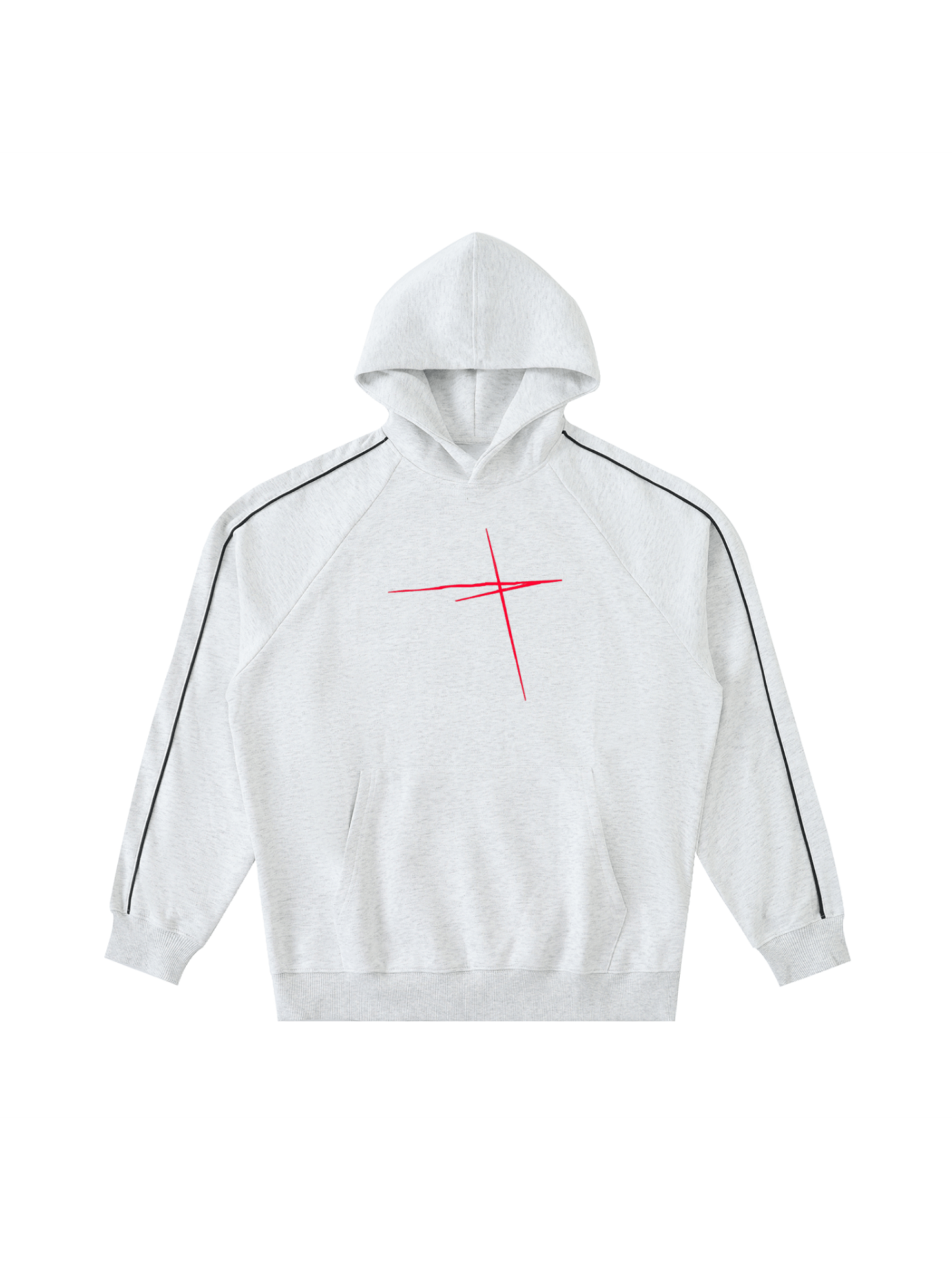 CROSSFIRE STRIPED HOODIE | CHAINSAW MAN-Uraldept Trendy Clothing Store