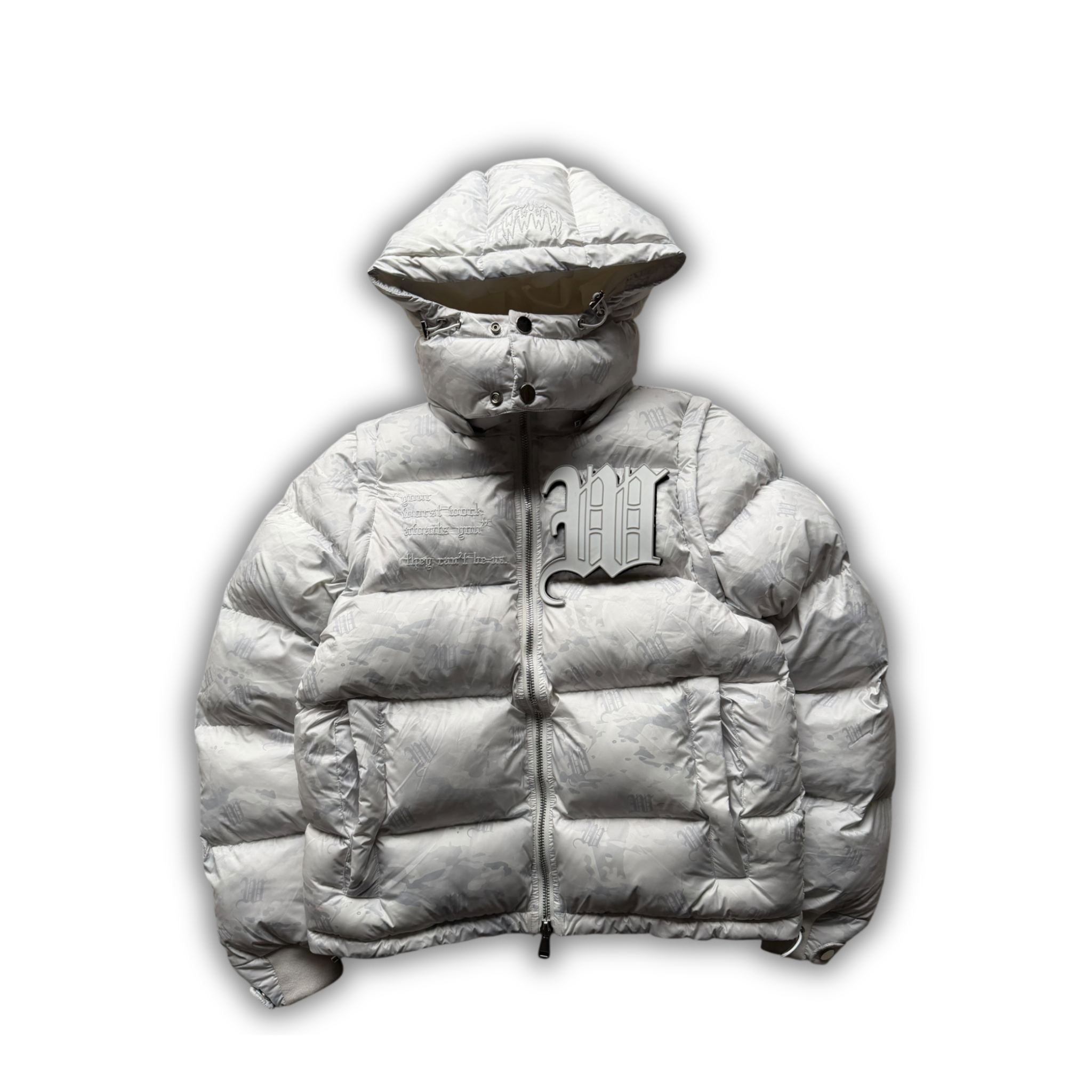 SNOW CAMO 3 IN 1 PUFFER-Uraldept Trendy Clothing Store