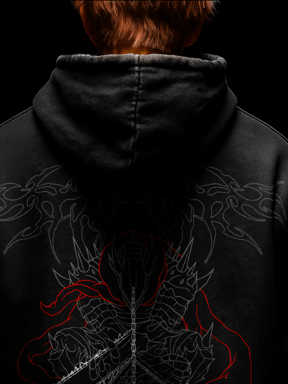 GRIND RITUAL WASHED HOODIE | CHAINSAW MAN-Uraldept Trendy Clothing Store