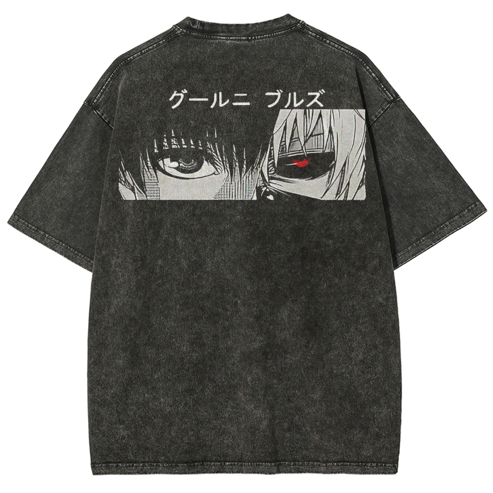 Tokyo Ghoul Kaneki Ken Quote Unisex Fit Washed T-Shirt 2502003905-Uraldept Trendy Clothing Store