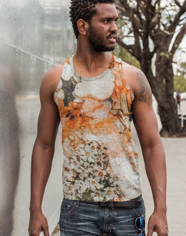 Celeste Classic Sublimation Adult Tank Top-Uraldept Trendy Clothing Store