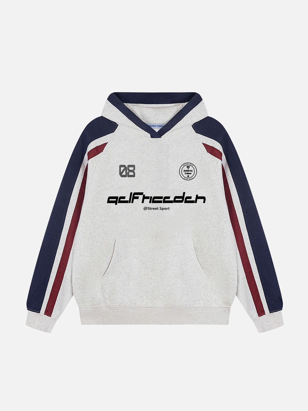 Aelfric Eden Racing Stripe Hoodie-LL Trendy Clothing Store