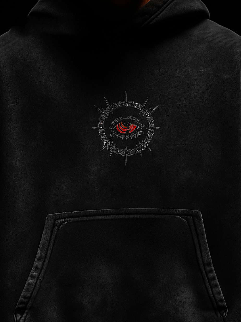 GRIND RITUAL WASHED HOODIE | CHAINSAW MAN-Uraldept Trendy Clothing Store