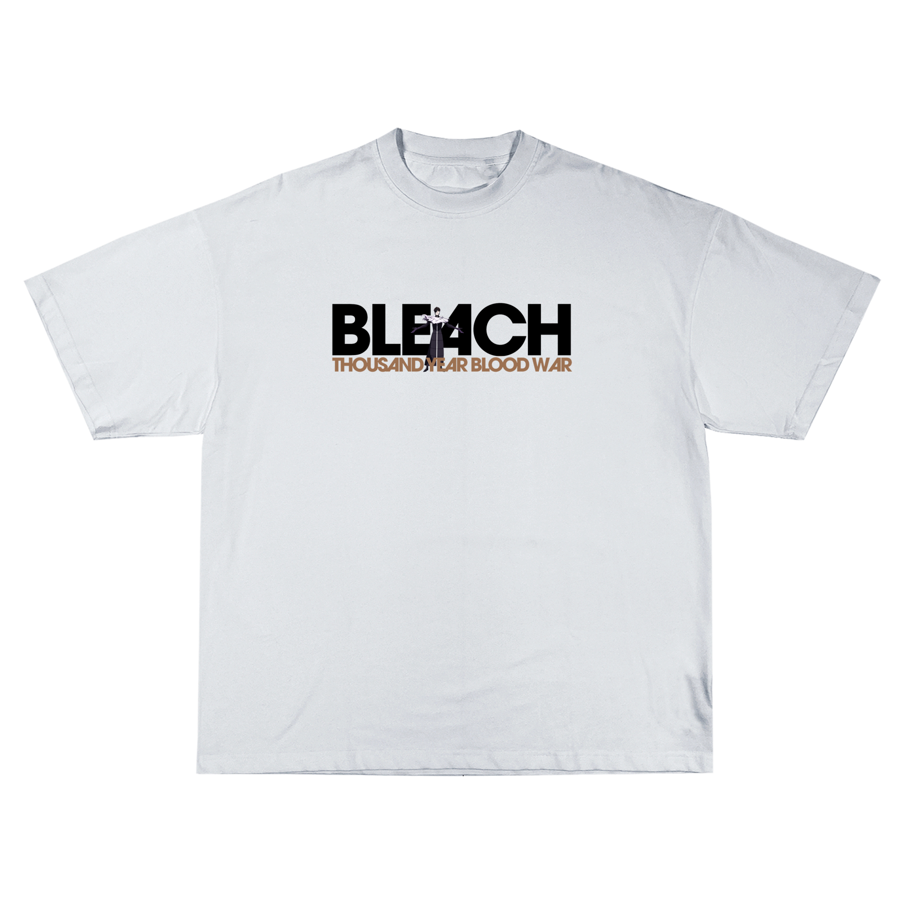 Sosuke Aizen Bleach | White T-Shirt TYBW-Uraldept Trendy Clothing Store