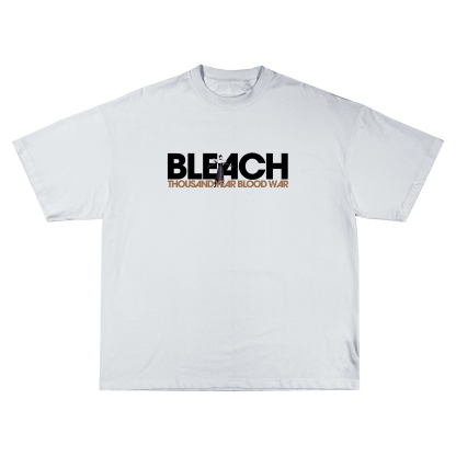 Sosuke Aizen Bleach | White T-Shirt TYBW-Uraldept Trendy Clothing Store
