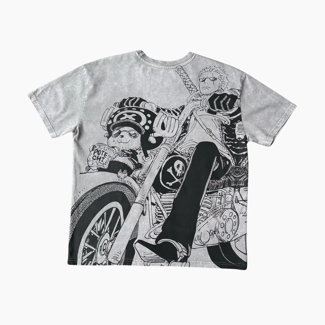 Biker Duo Tee-Uraldept Trendy Clothing Store