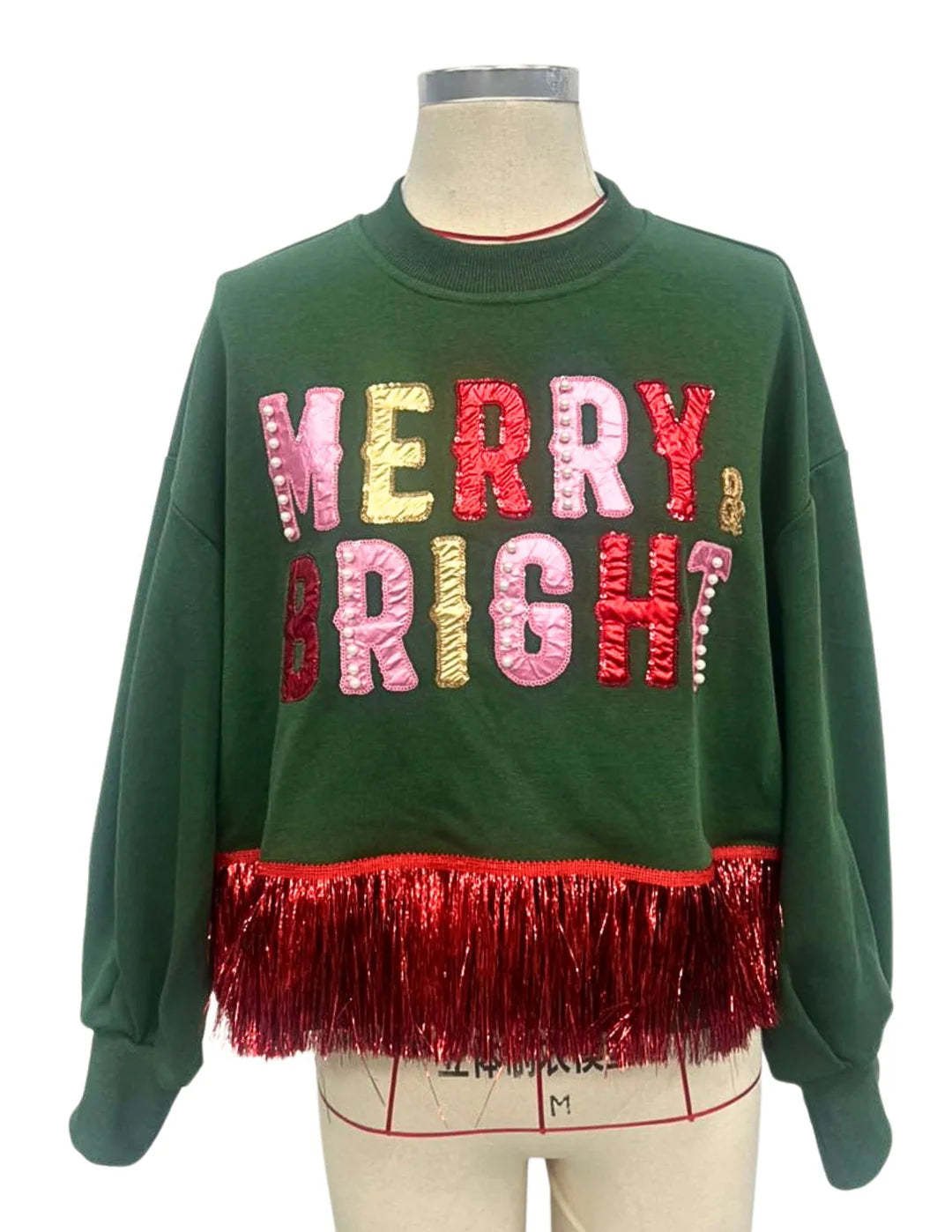 BRIANNA CANNON MERRY & BRIGHT TINSEL FRINGE (PREORDER)-LL Trendy Clothing Store