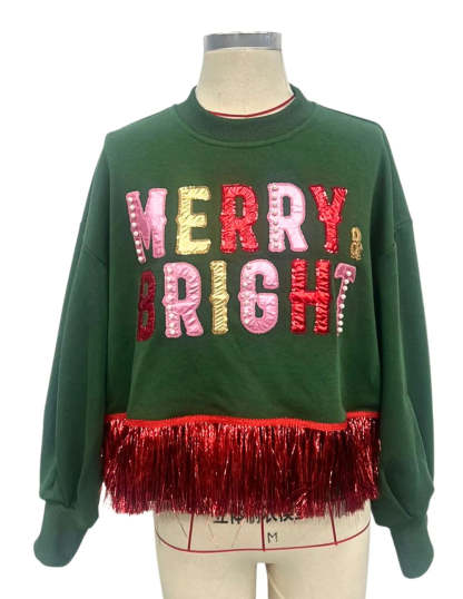 BRIANNA CANNON MERRY & BRIGHT TINSEL FRINGE (PREORDER)-LL Trendy Clothing Store