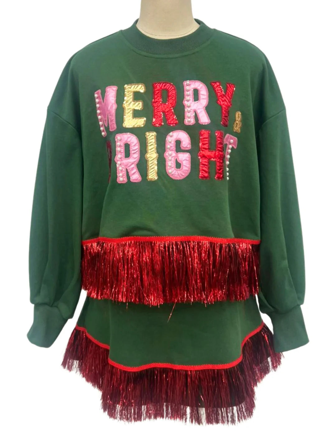 BRIANNA CANNON MERRY & BRIGHT TINSEL FRINGE (PREORDER)-LL Trendy Clothing Store