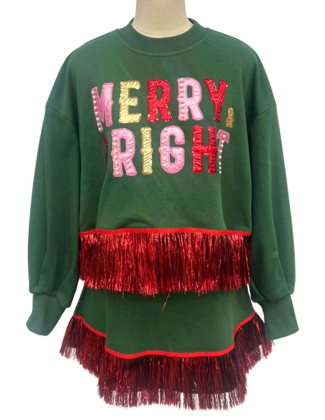 BRIANNA CANNON MERRY & BRIGHT TINSEL FRINGE (PREORDER)-LL Trendy Clothing Store
