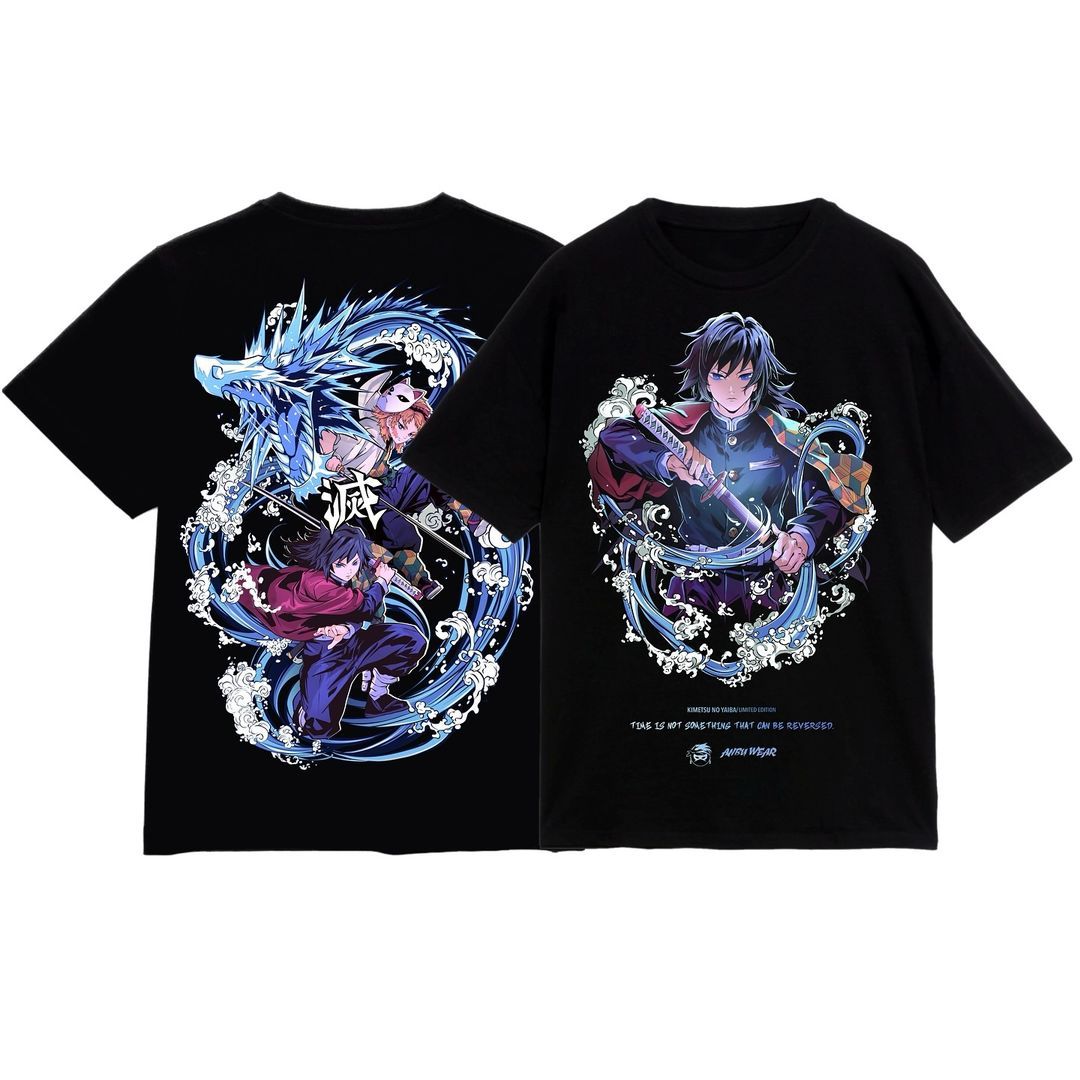 Tomioka & rengoku Tee - Demon Slayer-LL Trendy Clothing Store