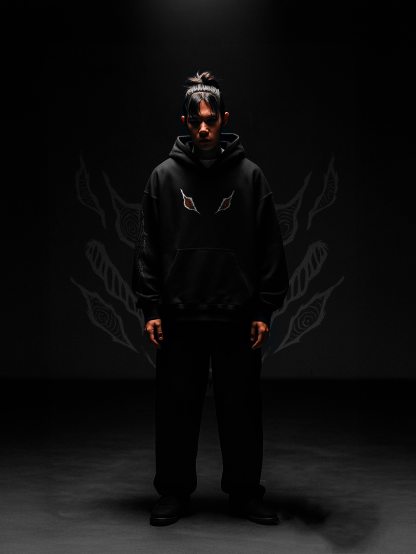 RED EYES HOODIE | CHAINSAW MAN-Uraldept Trendy Clothing Store