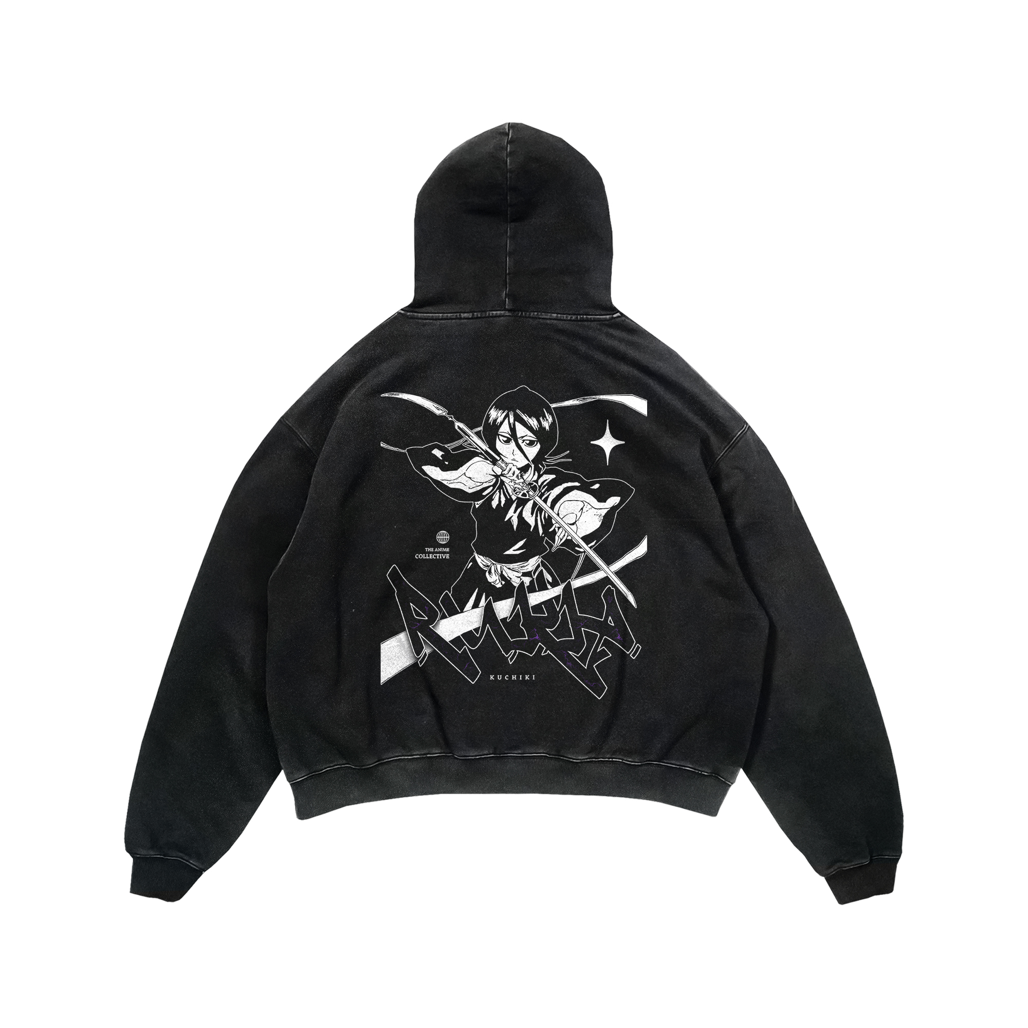 Rukia Vintage Hoodie | Bleach-Uraldept Trendy Clothing Store