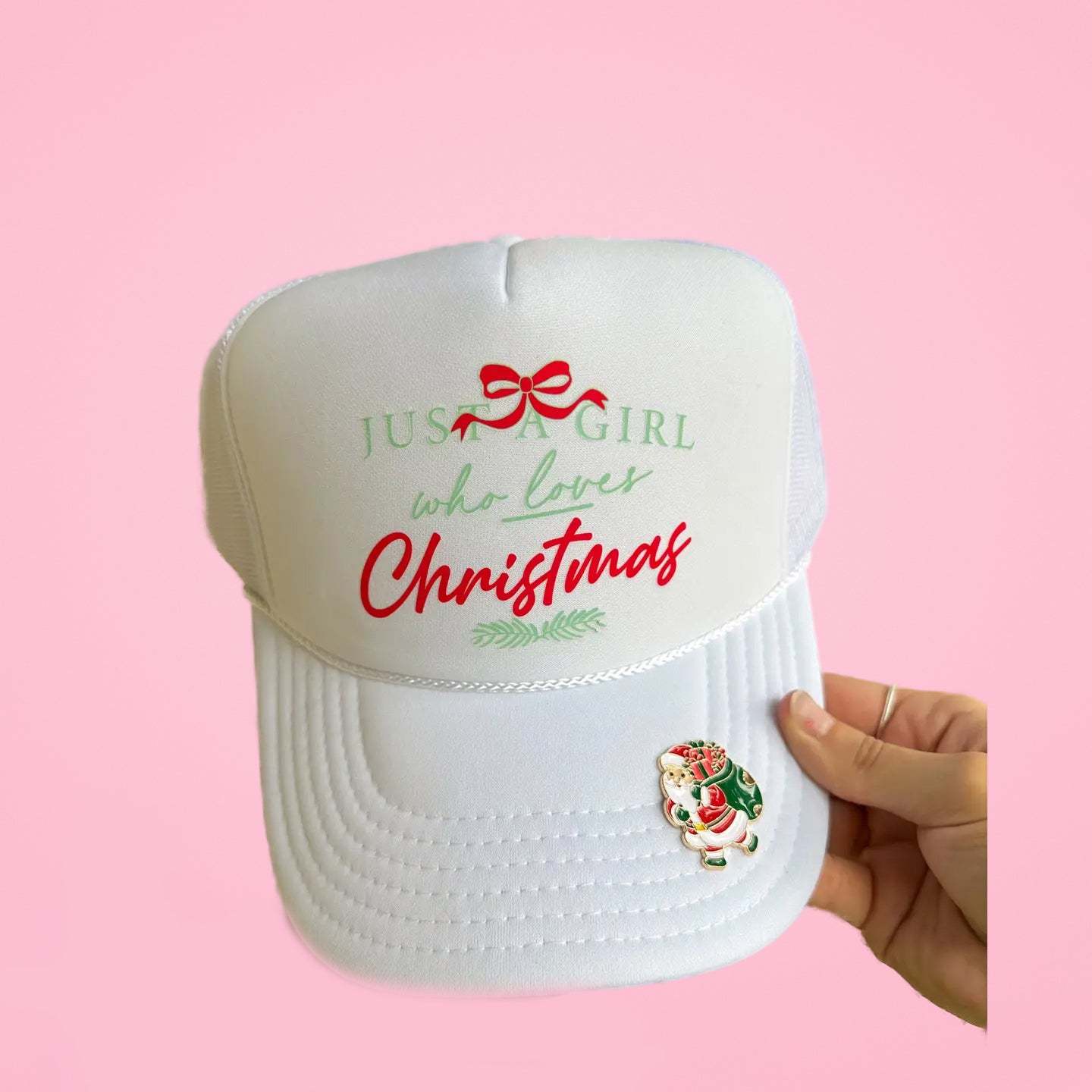 CHRISTMAS TRUCKER HATS  (multiple options) ships 2-3 weeks-LL Trendy Clothing Store