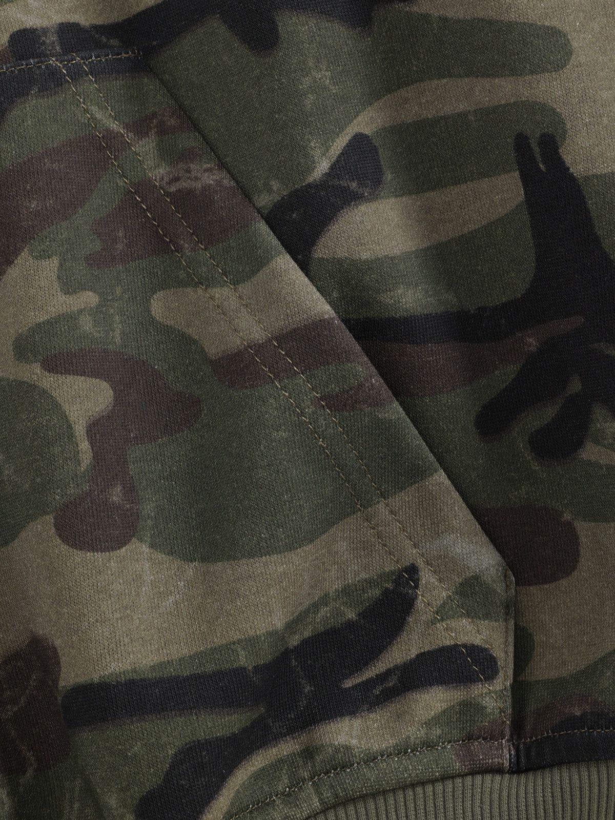 Aelfric Eden Boxy Camo Zip Up Hoodie-LL Trendy Clothing Store