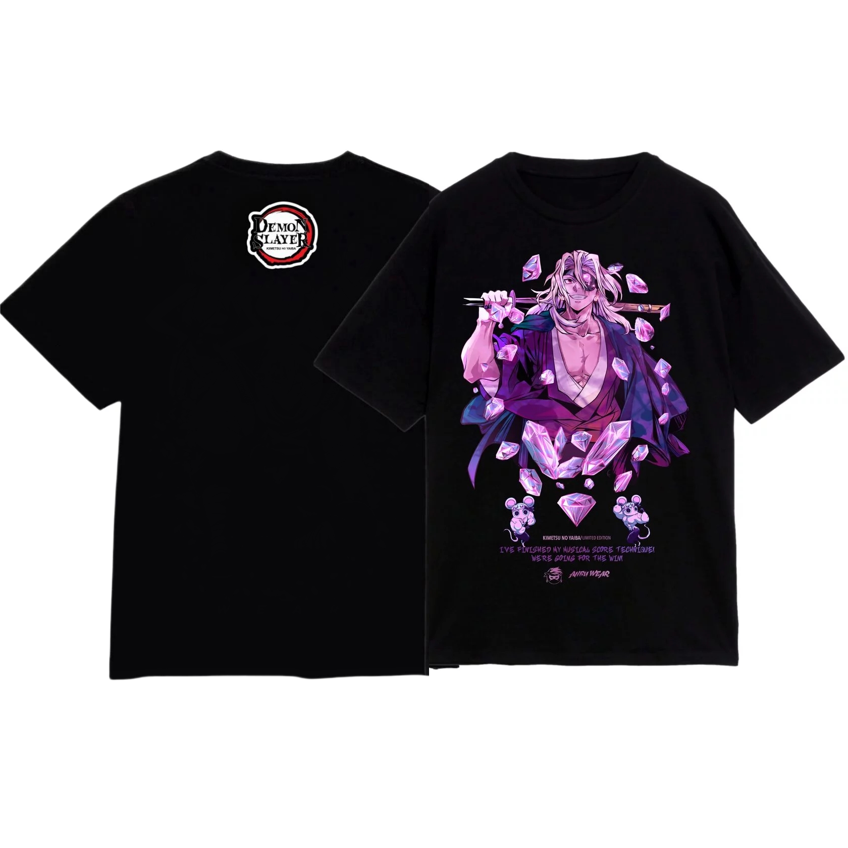 Uzui Tengen Tee  - Demon Slayer-LL Trendy Clothing Store